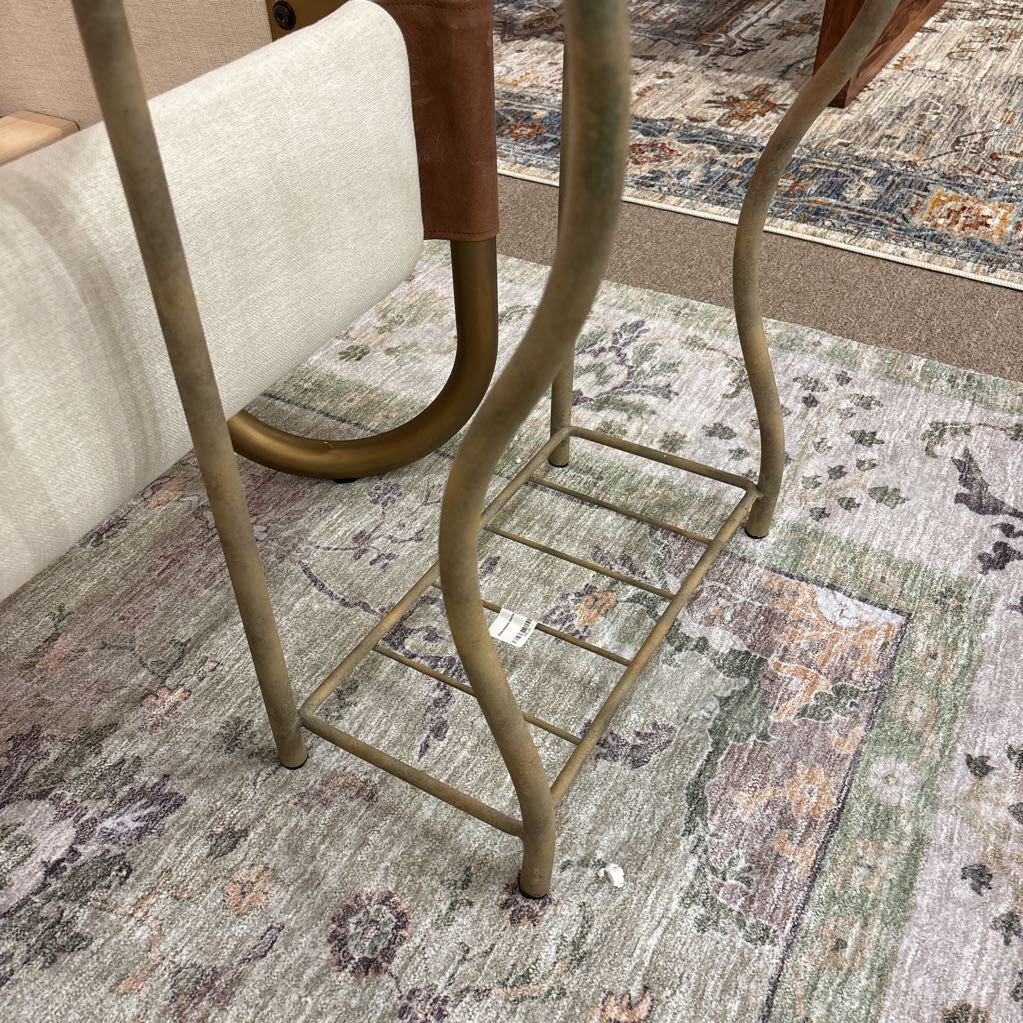 Distressed Metal Umbrella Rack