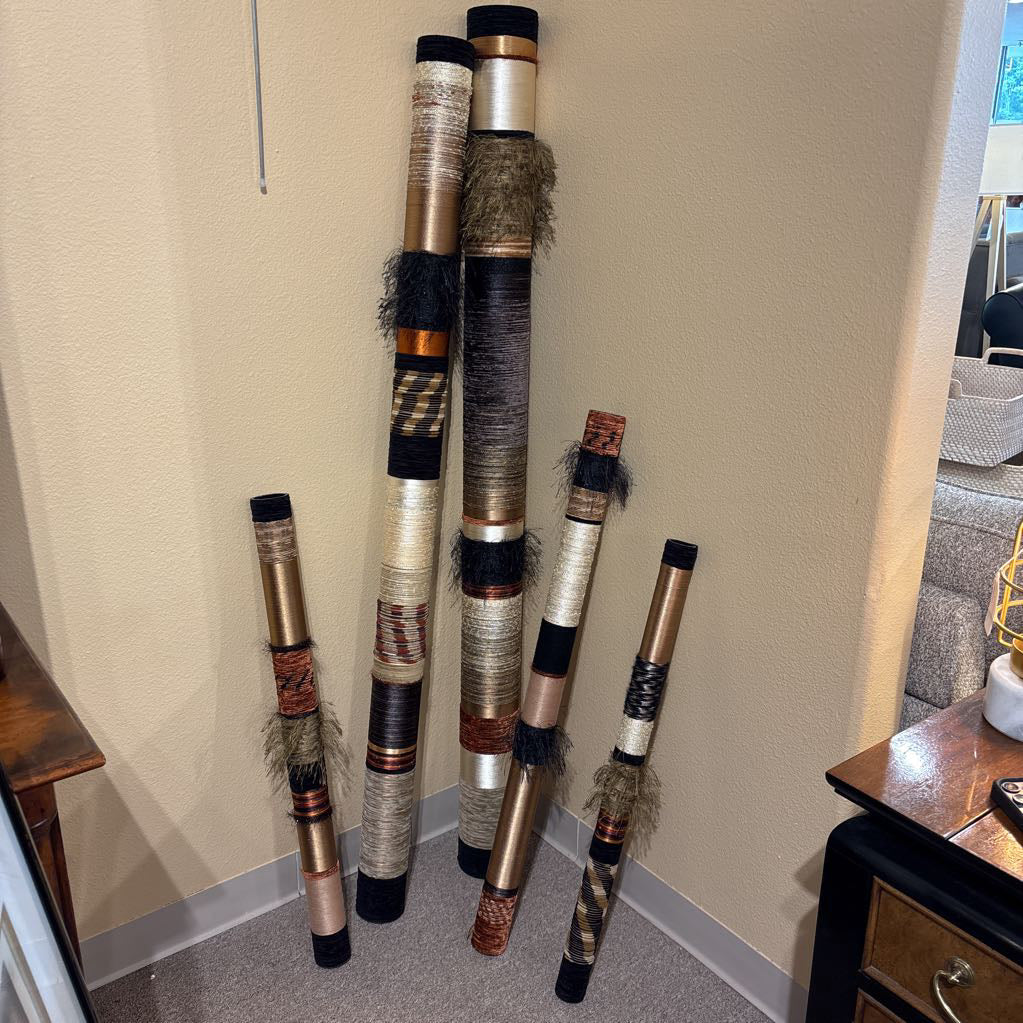 Myra Burg Quiet Oboes Art Installation set of 5
