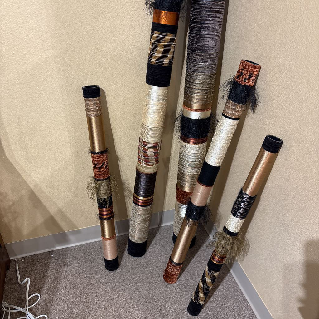 Myra Burg Quiet Oboes Art Installation set of 5