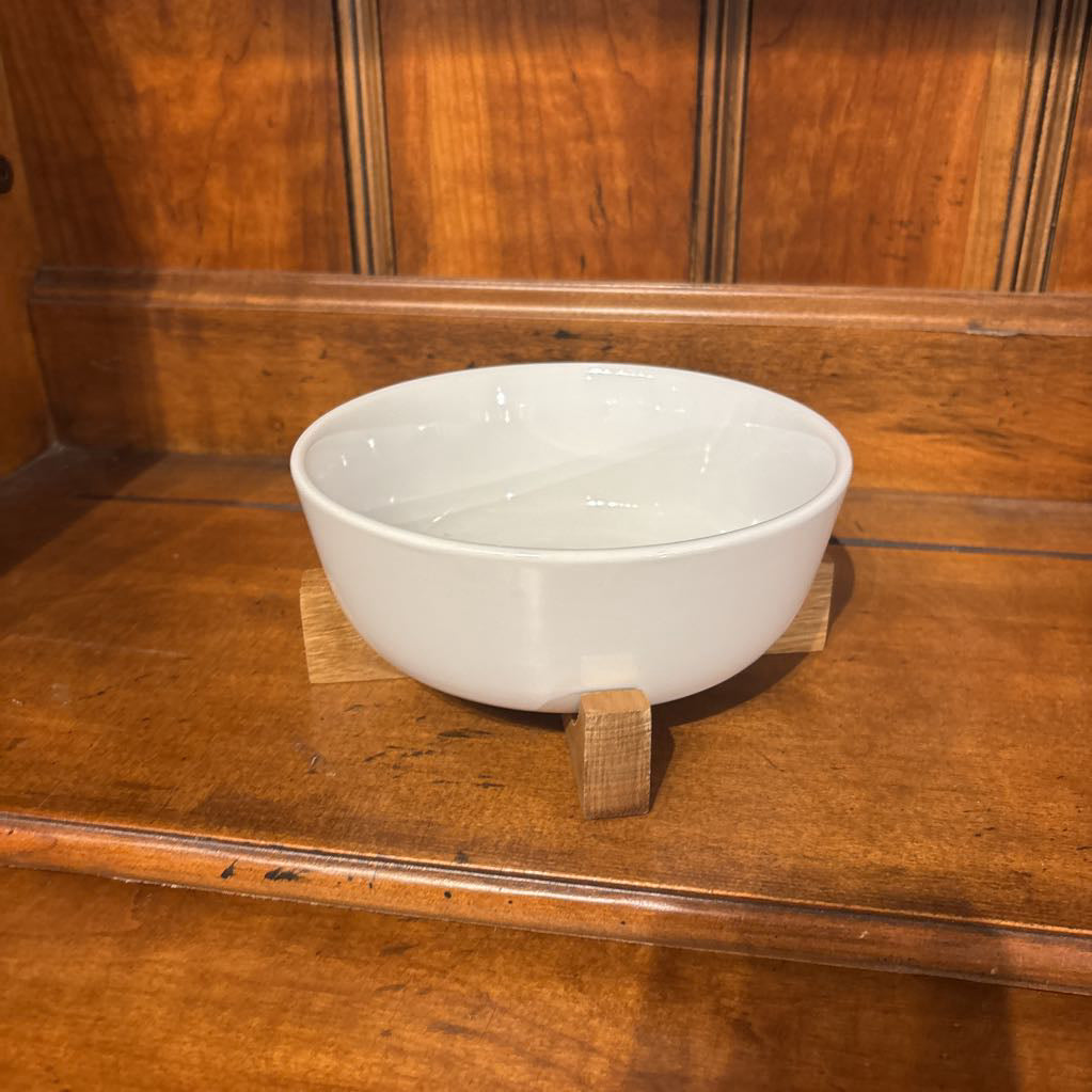 White Small Serving Bowl