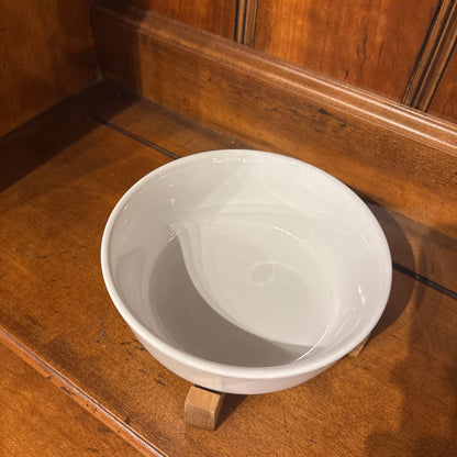 White Small Serving Bowl