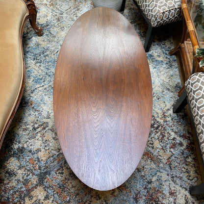 MC Style 2 Tier Oval Coffee Table