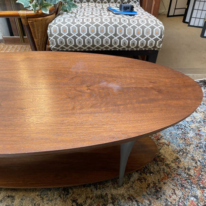 MC Style 2 Tier Oval Coffee Table