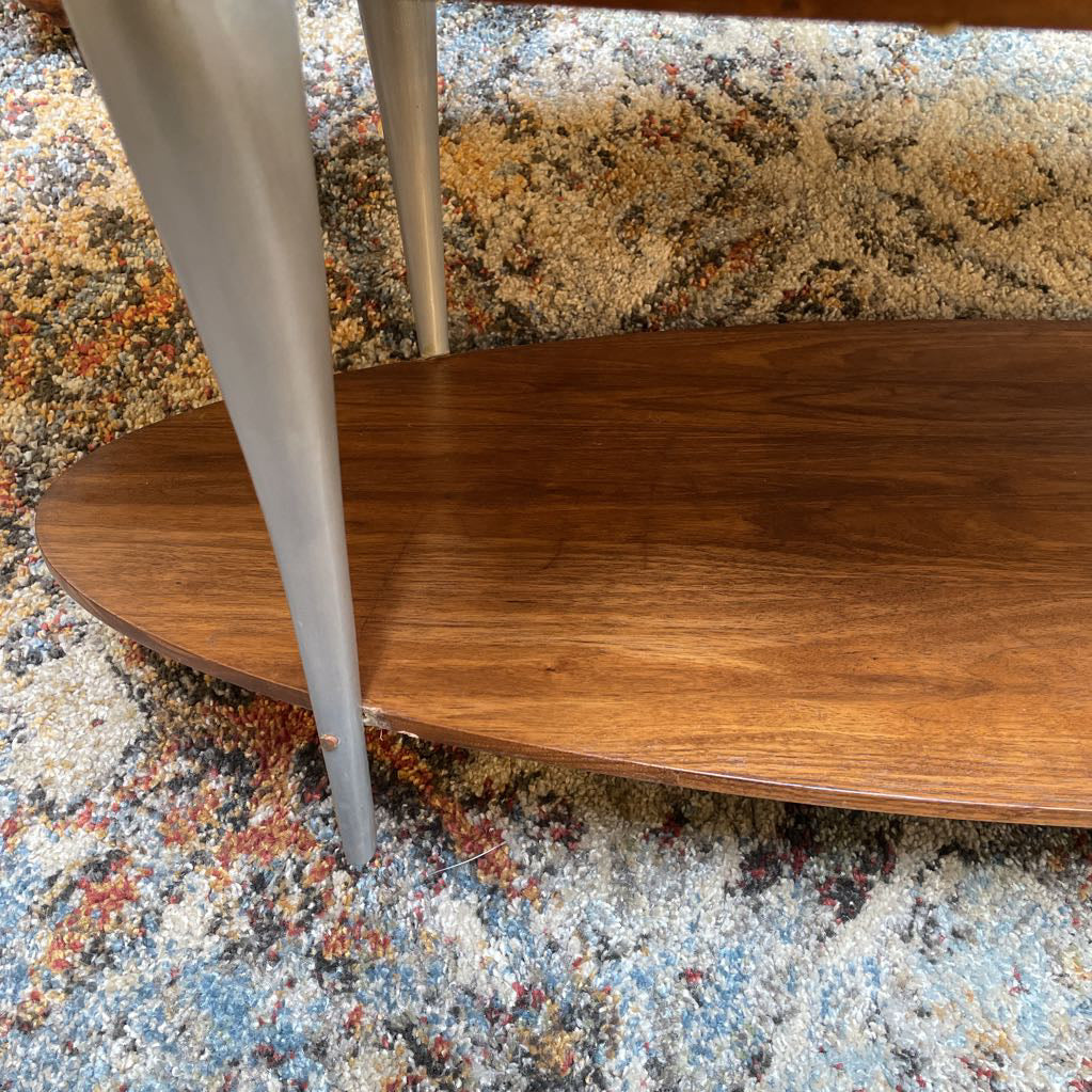 MC Style 2 Tier Oval Coffee Table