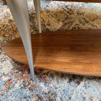MC Style 2 Tier Oval Coffee Table