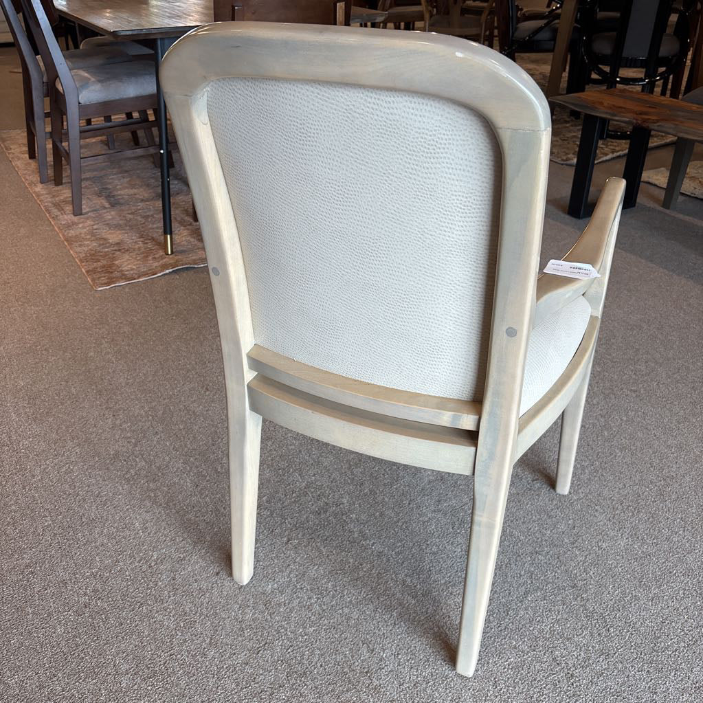 Set of 6 Ostrich Leather Dining Chairs