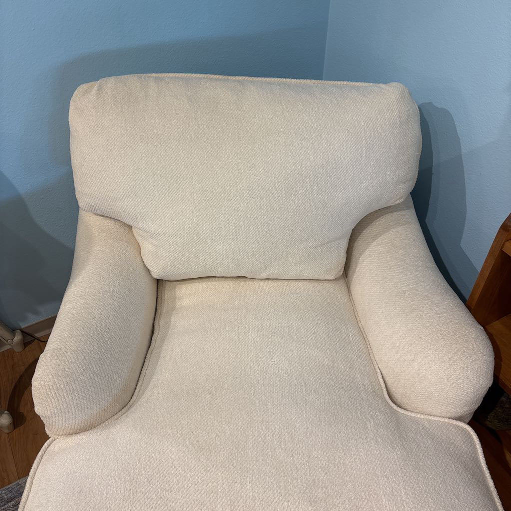 Down White Chaise