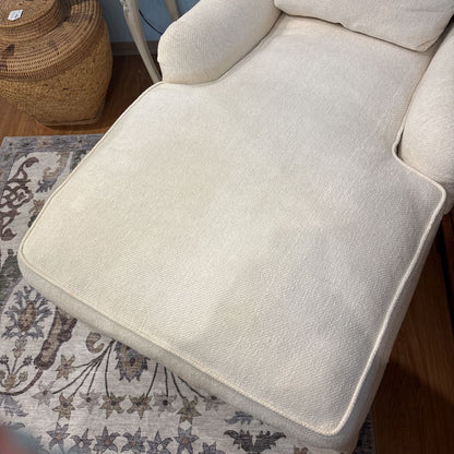 Down White Chaise