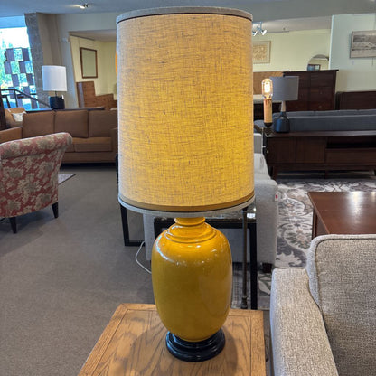 MC Yellow Tall Shade Lamp
