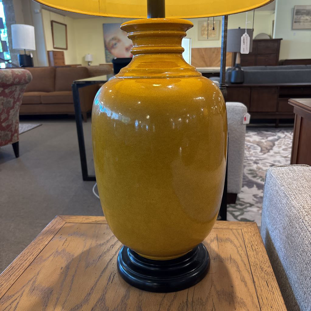 MC Yellow Tall Shade Lamp