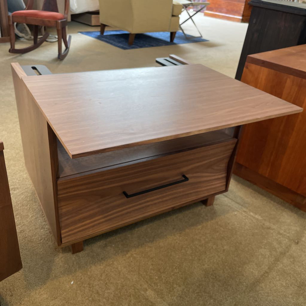 BDI Sliding Top One Drawer Nightstand