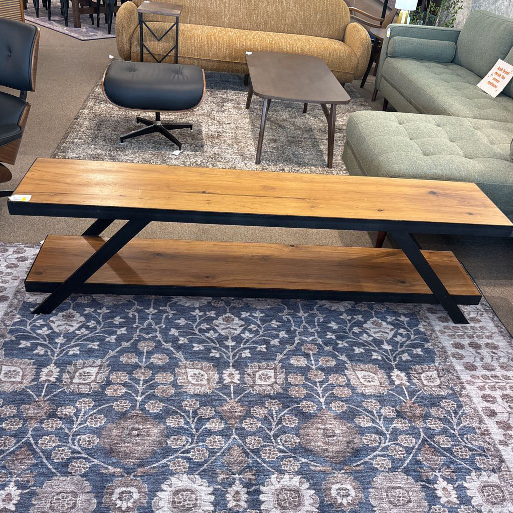 Open Face Cast Iron Media Stand