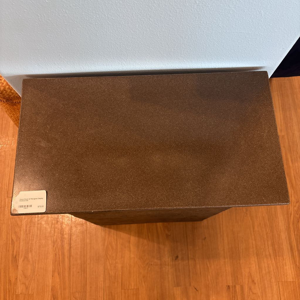 Stone-Resin & Fiberglass Display Pedestal