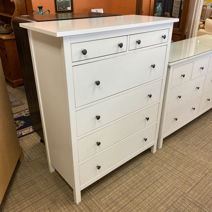 IKEA HEMNES White Six Drawer Chest