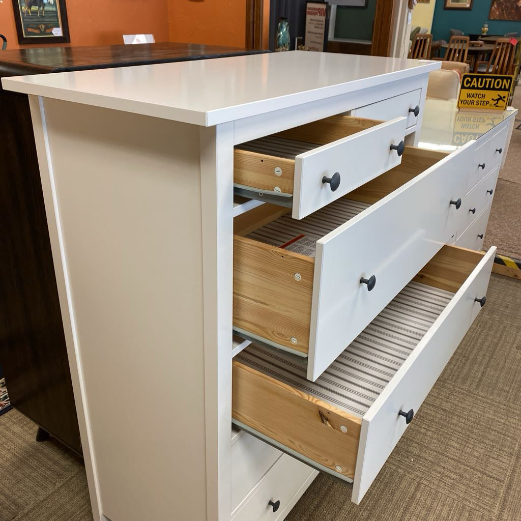 IKEA HEMNES White Six Drawer Chest