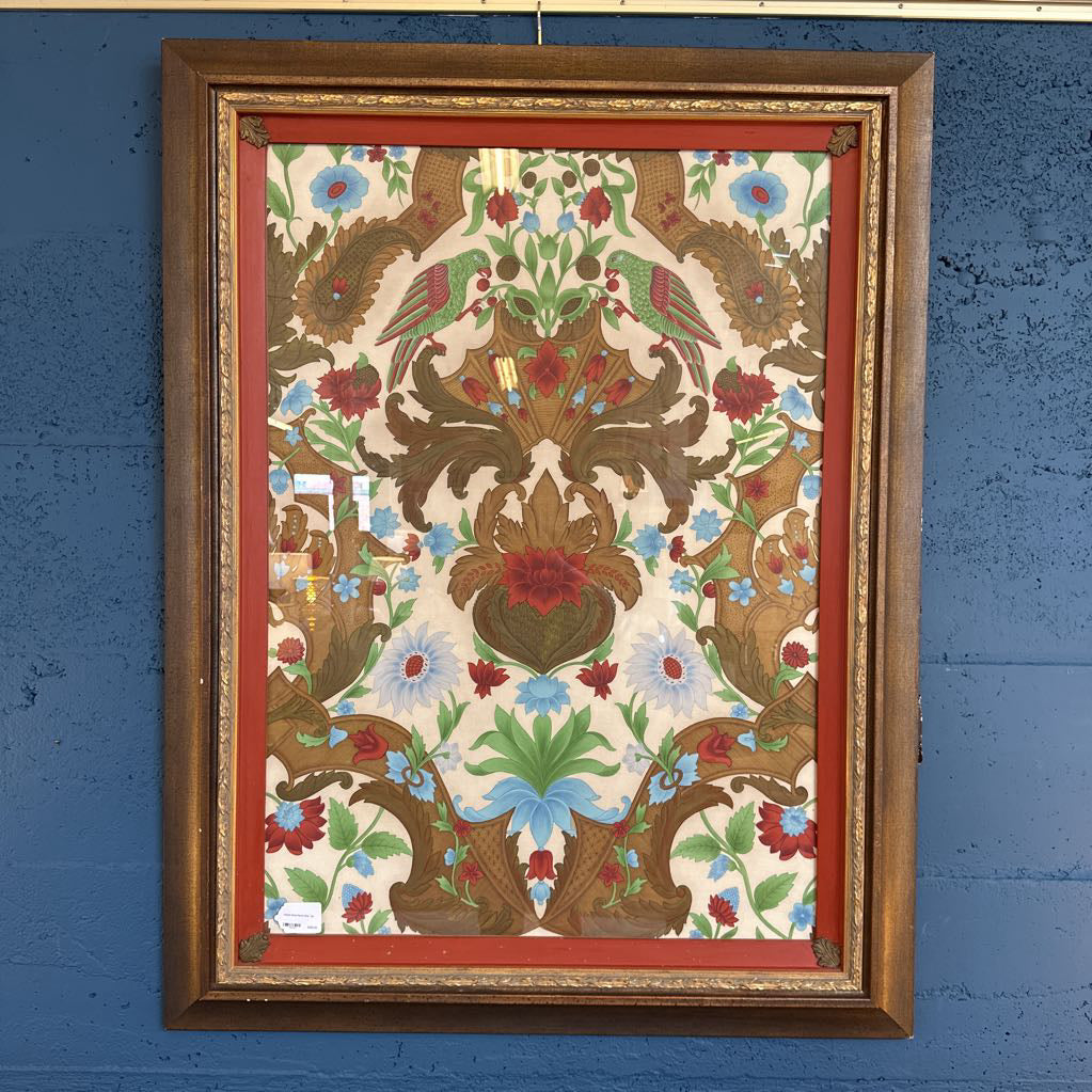 French Floral Parrot Print UNCATEGORIZED