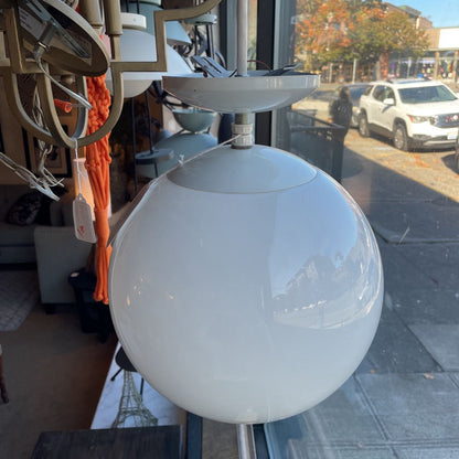 Vintage White Ball Light