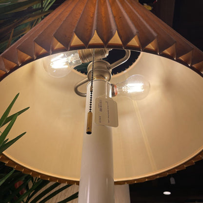 Heavy Brass Steiffel Floor Lamp