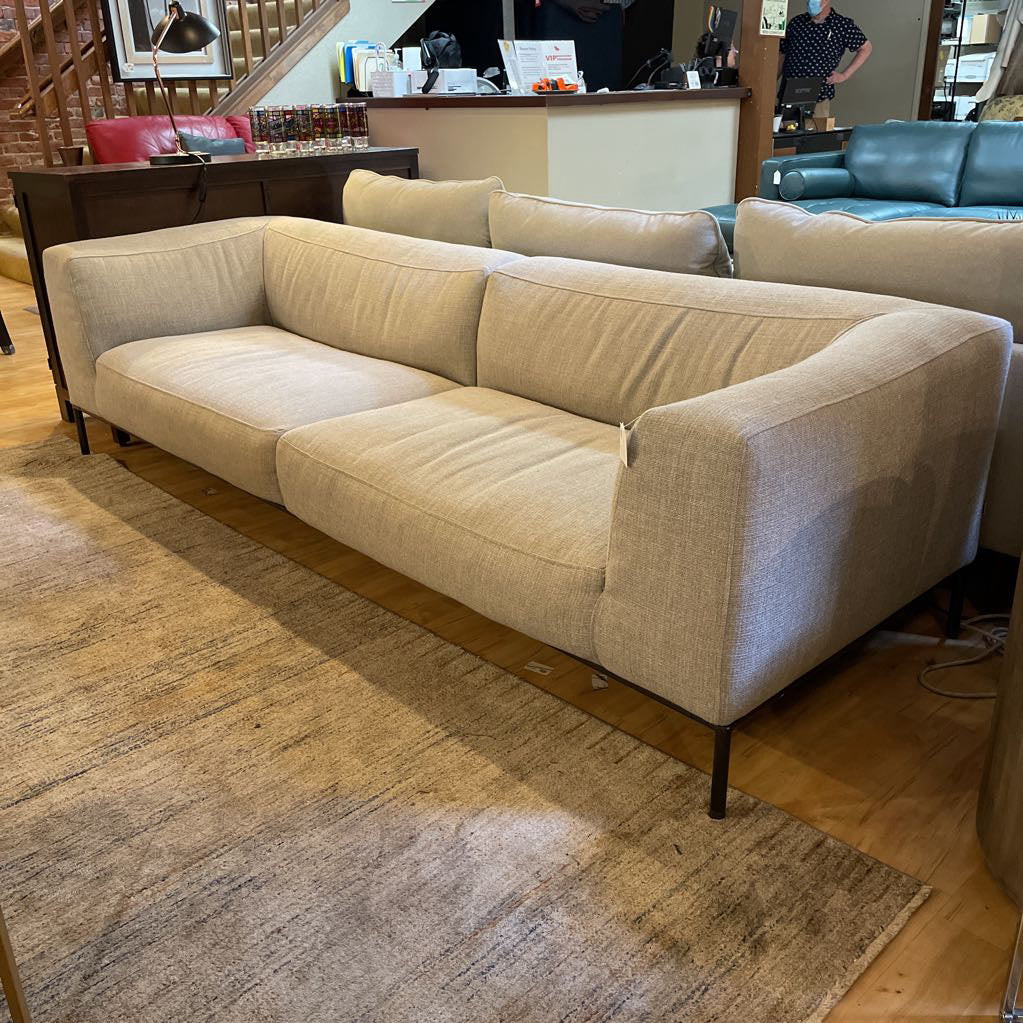 B&B Italia Frank Grey Fabric Sofa