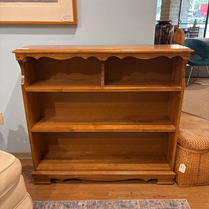 Pie Crust Colonial Low Bookcase