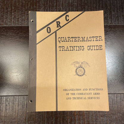 ORC Quartermaster Training Guide
