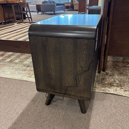 Regina Walnut Nightstand C NIGHTSTANDS