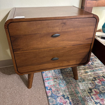 MC Walnut Nightstand