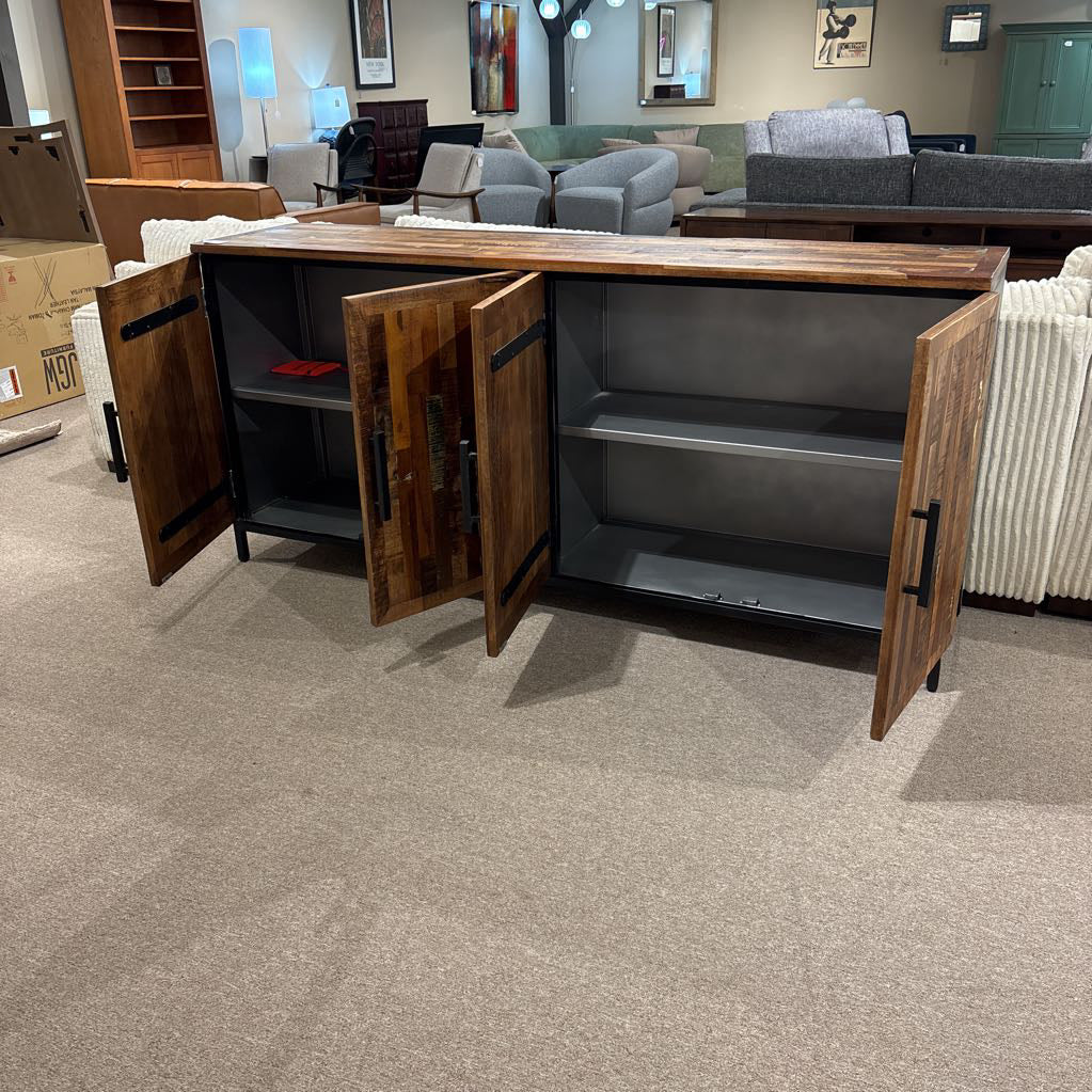 IRONWOOD 4 DOOR SIDEBOARD