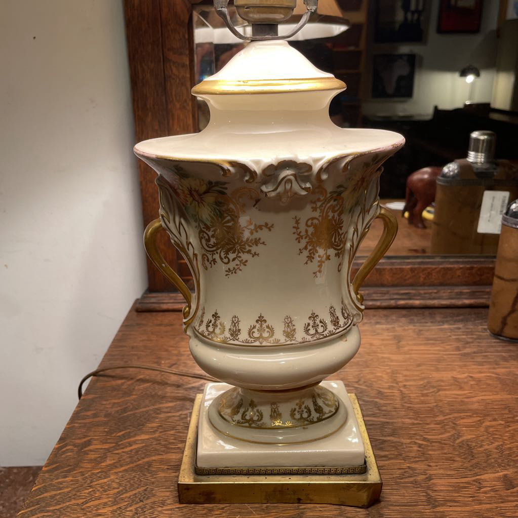 Gold Embellished Lamp