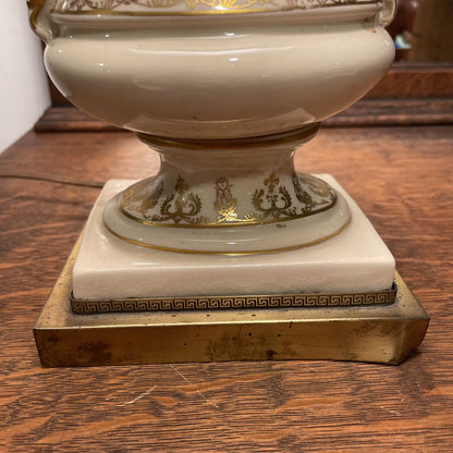 Gold Embellished Lamp