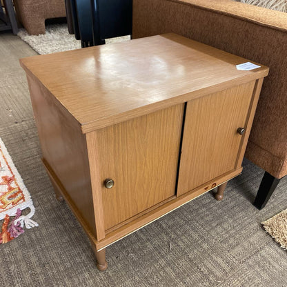 MCM Sliding Door Side Cabinet