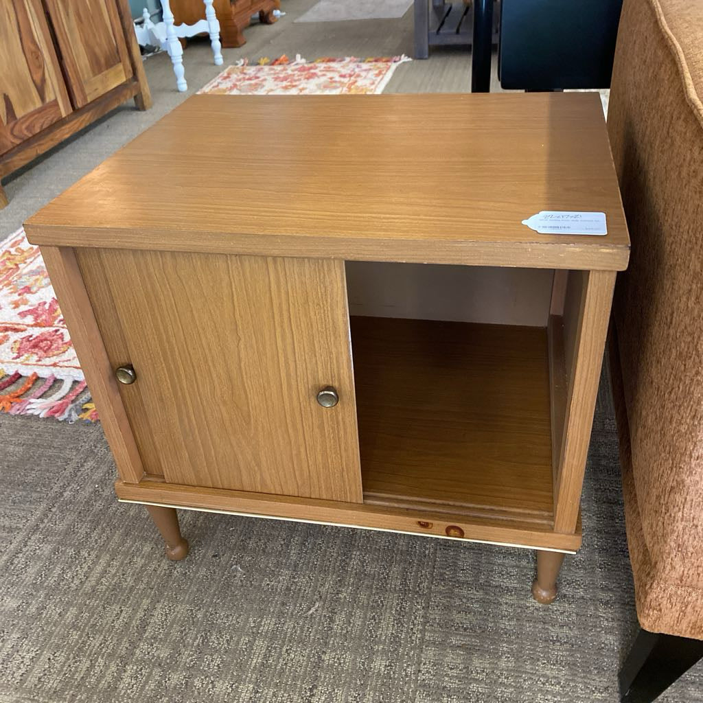 MCM Sliding Door Side Cabinet
