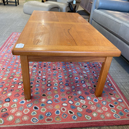 Vintage Danish Teak Coffee Table C COFFEE TABLES
