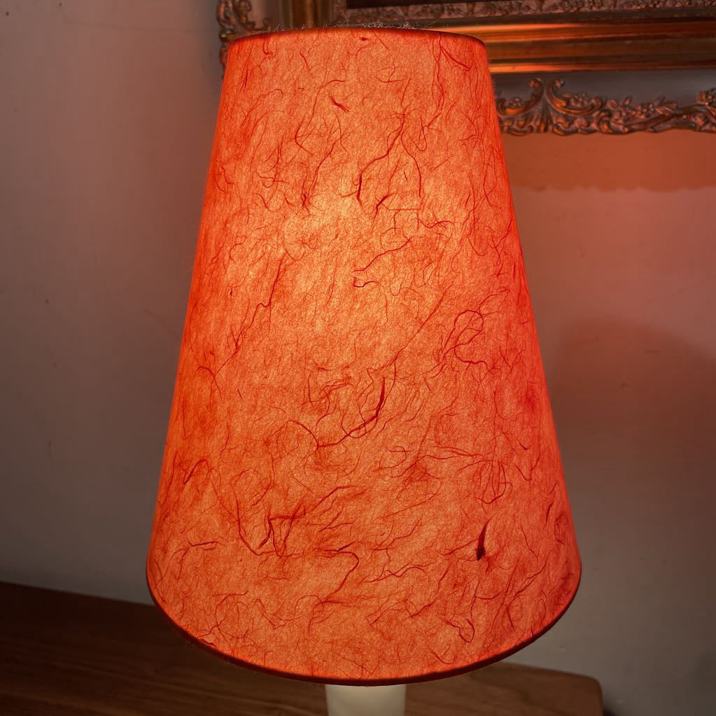 Red Shade Lamp