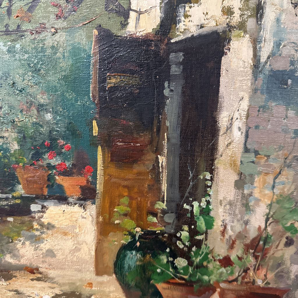 Garden Oil Painting ART