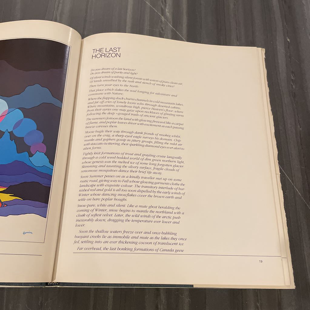 The Last Horizon by Ted Harrison SMALLS