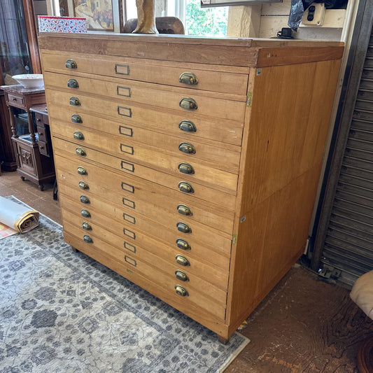 Vintage US FOREST SERVICE Map Storage