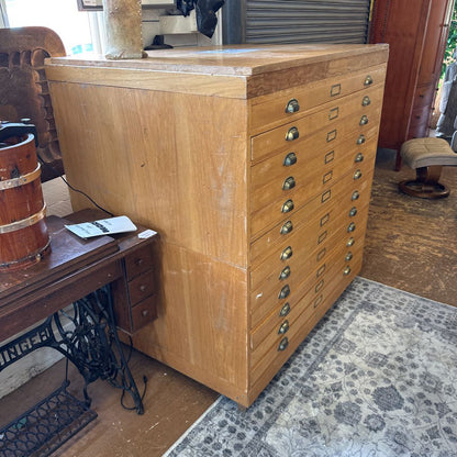 Vintage US FOREST SERVICE Map Storage