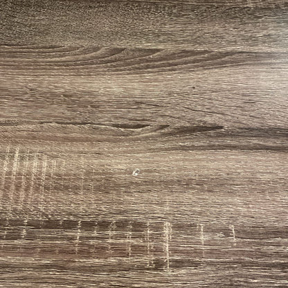 Small L Shaped Faux Wood Metal Desk