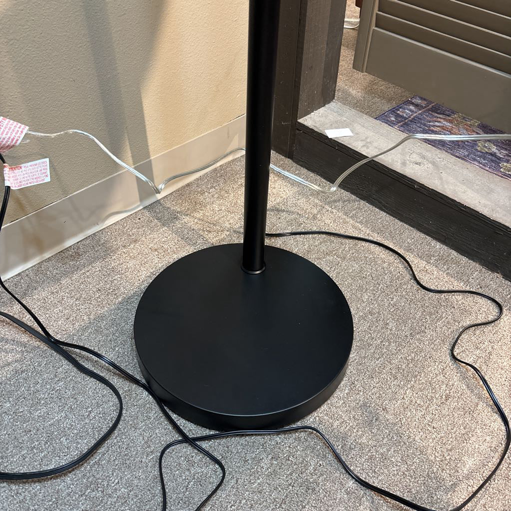 3 Light Arch Lamp Black LAMPS
