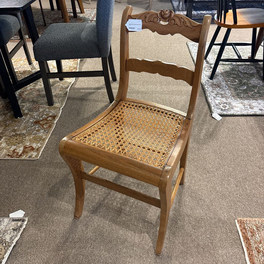 Cane Wicker Dining Chairs (Set of 6)