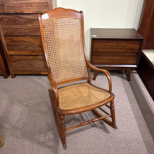 Large Wicker Rocker