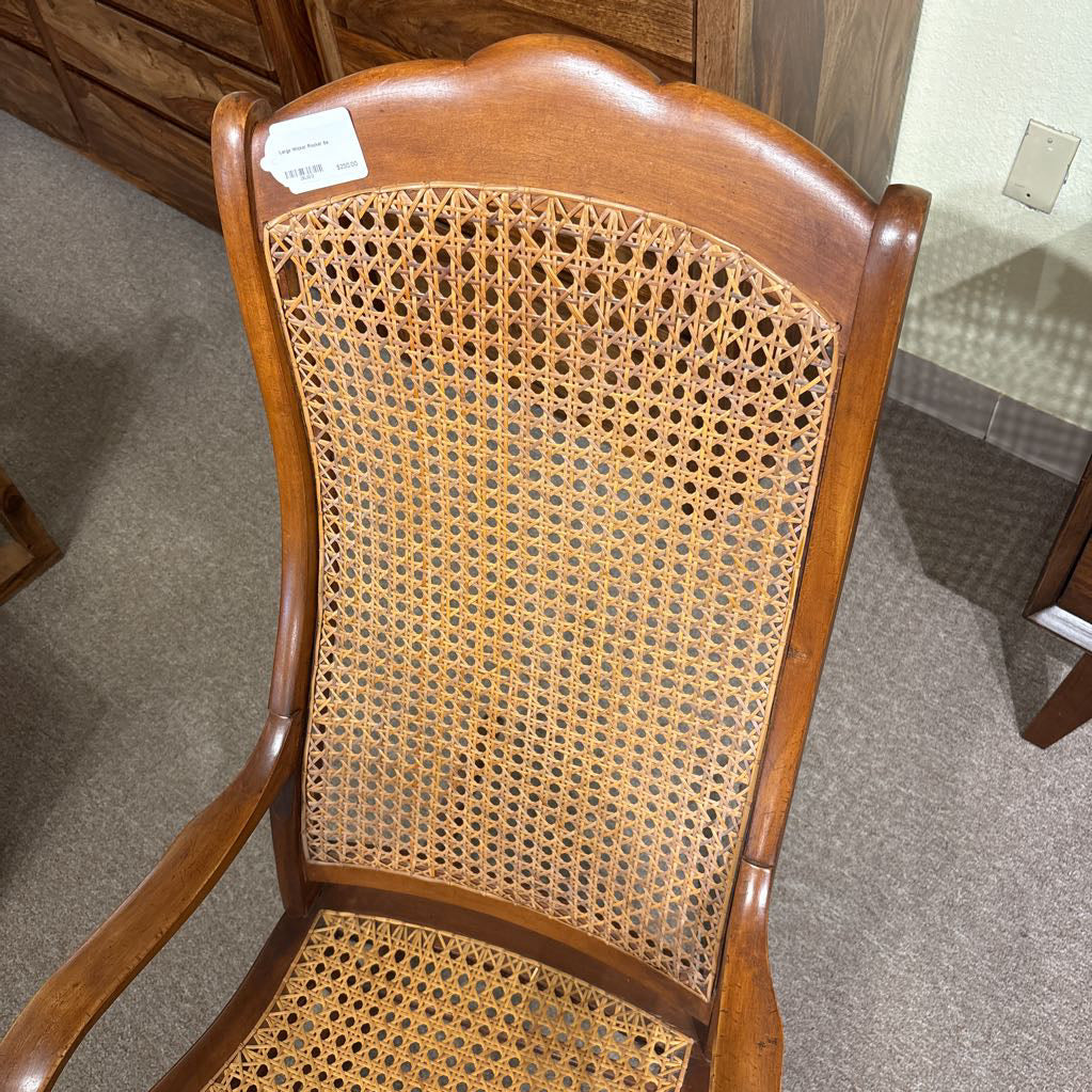 Large Wicker Rocker