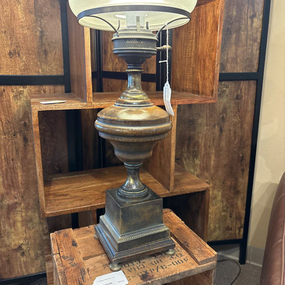 Antique Gold Carafe Top Lamp LAMPS