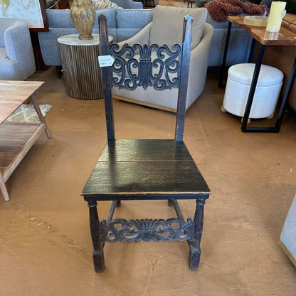 Antique Carved Derbyshire Chair