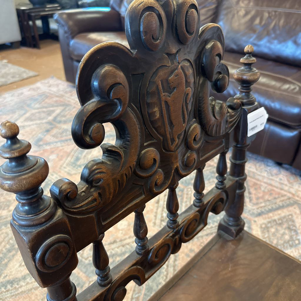Carved Spanish Revival Chair U ACCENT CHAIRS
