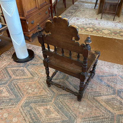Carved Spanish Revival Chair U ACCENT CHAIRS