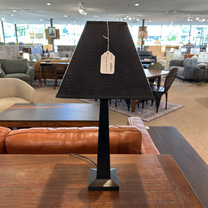 Black Prism Base Table Lamp