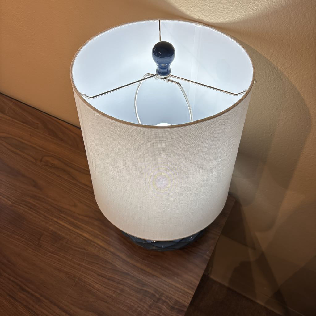 Blue Diamond Ceramic Table Lamp