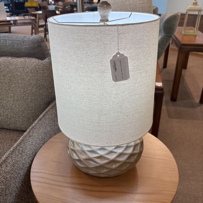 Light Brown Ceramic Table Lamp